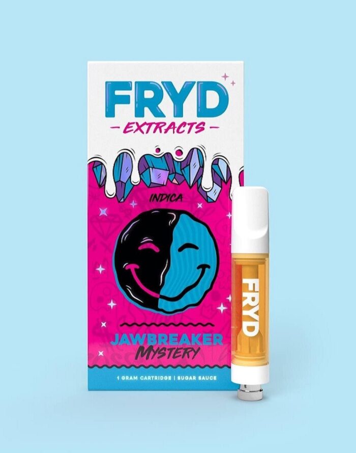 Jawbreaker Mystery Fryd Carts – 85% THC – Indica Vape Cartridge