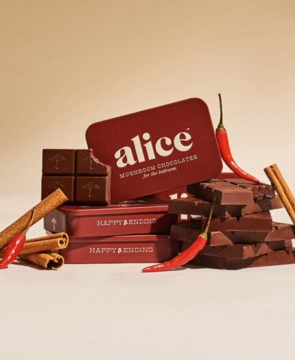 Alice Mushrooms Chocolate Happy Ending - 2 Tins (32 Doses)