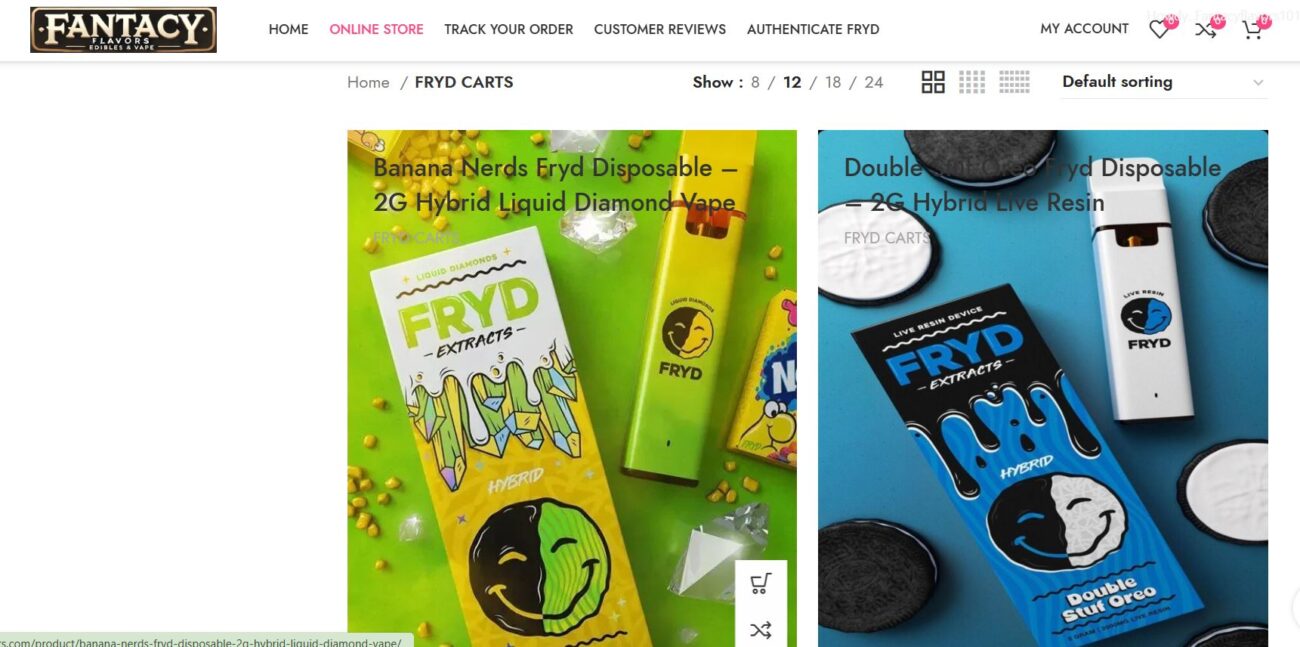 where to buy Fryd carts online